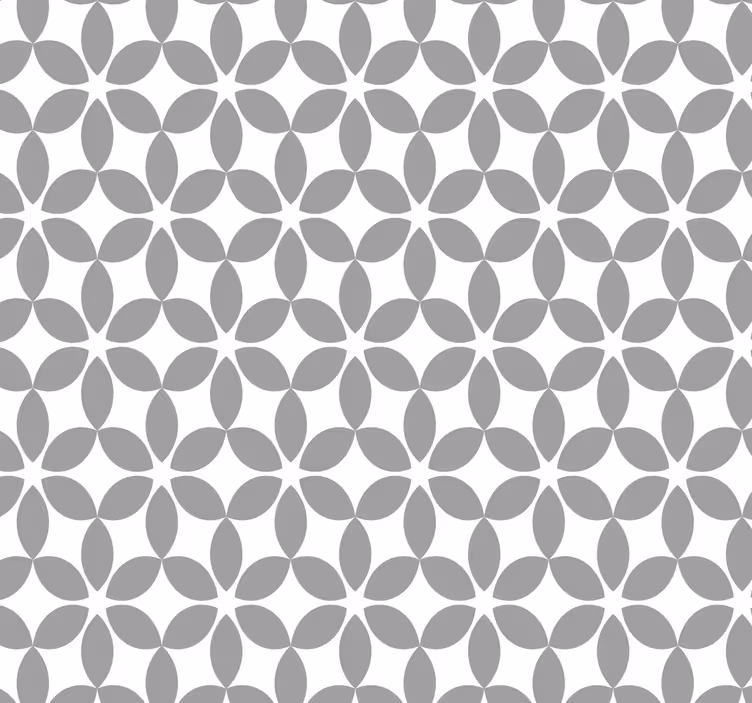 Gray and white pattern bathroom roller blind - TenStickers