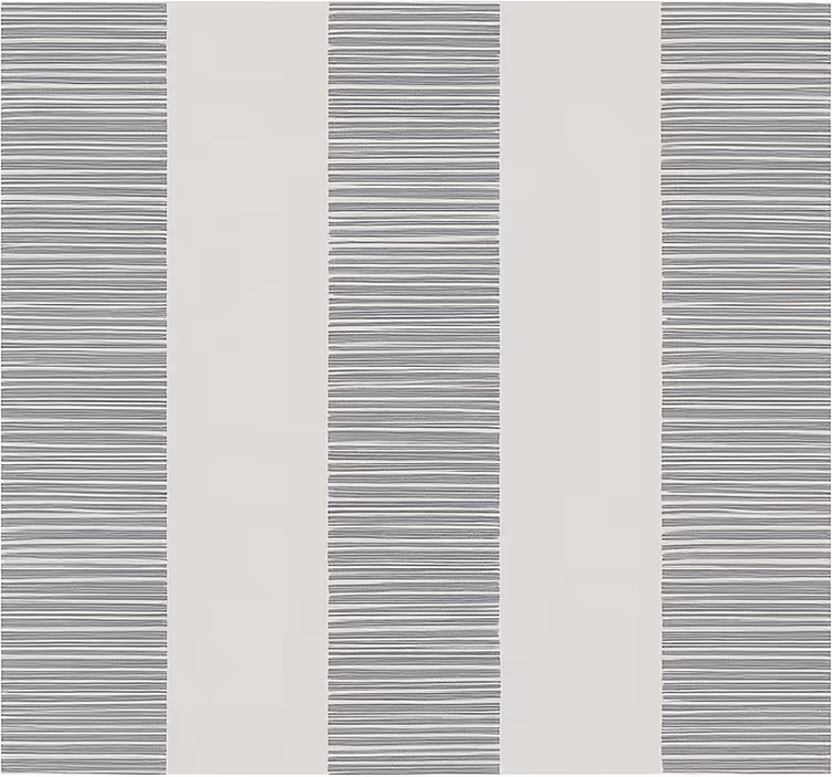 "Ceramica Righe Grigio" bathroom roller blind - TenStickers