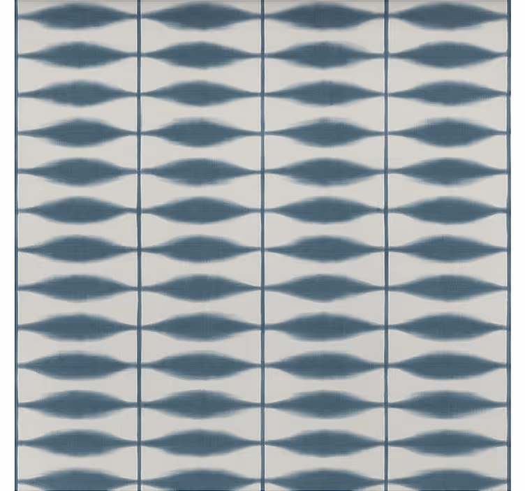 Shibori Denim bathroom roller blind - TenStickers