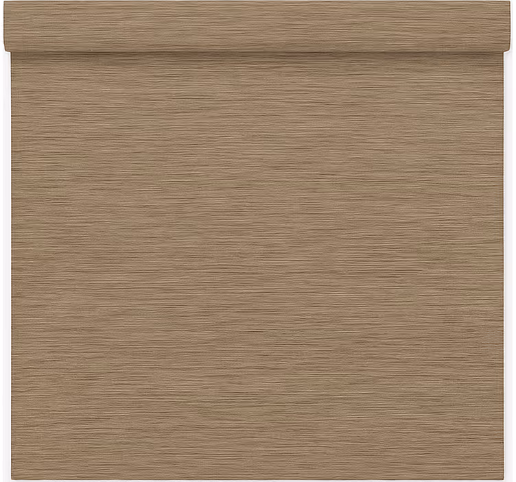 Minimalist brown fabric living room roller blind - TenStickers
