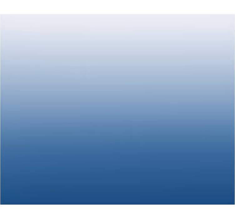 White to dark blue  teenage roller blind - TenStickers