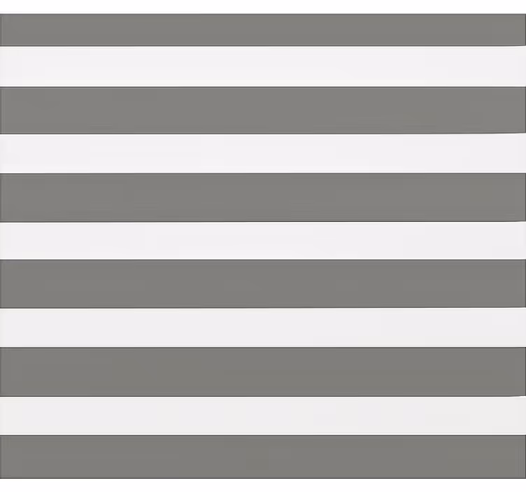 Grayscale striped pattern  dining room roller blind - TenStickers