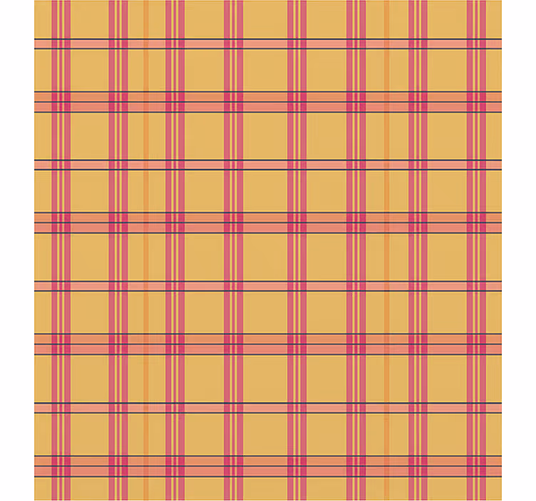 Pink yellow stripes teenage roller blind - TenStickers
