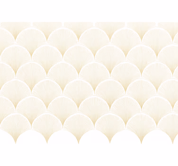 Home office roller blind with ginkgo fan design - TenStickers