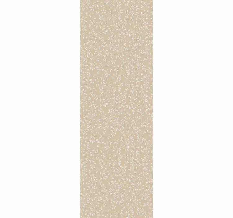 Home office roller blind in delicate beige and white - TenStickers