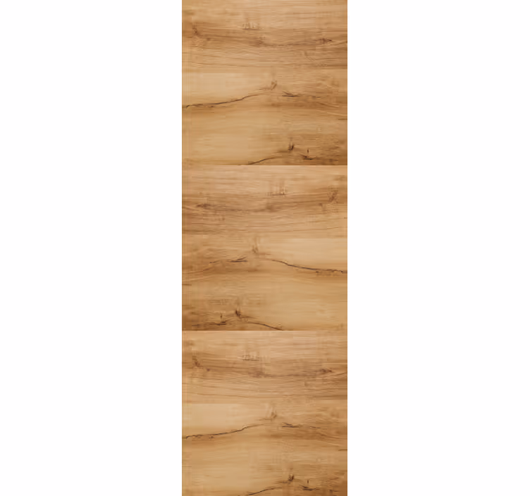Elegant rustic beige wooden planks home office roller blind - TenStickers