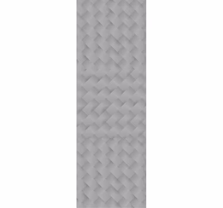 Home office roller blind with grey squares pattern - TenStickers