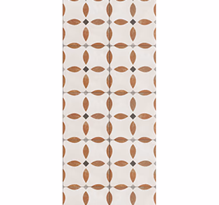 Kitchen roller blind beige geometric texture - TenStickers