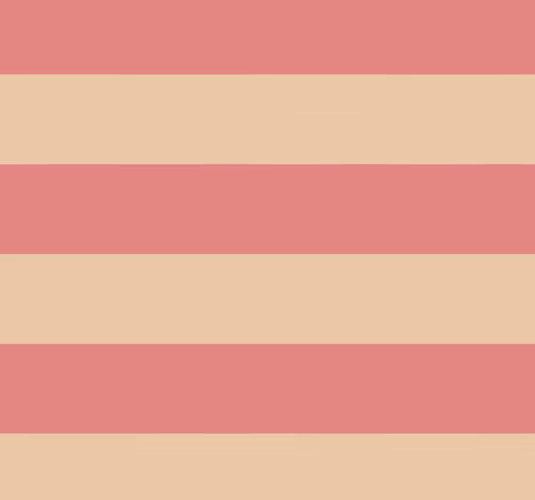 Kitchen roller blind pink horizontal stripes - TenStickers
