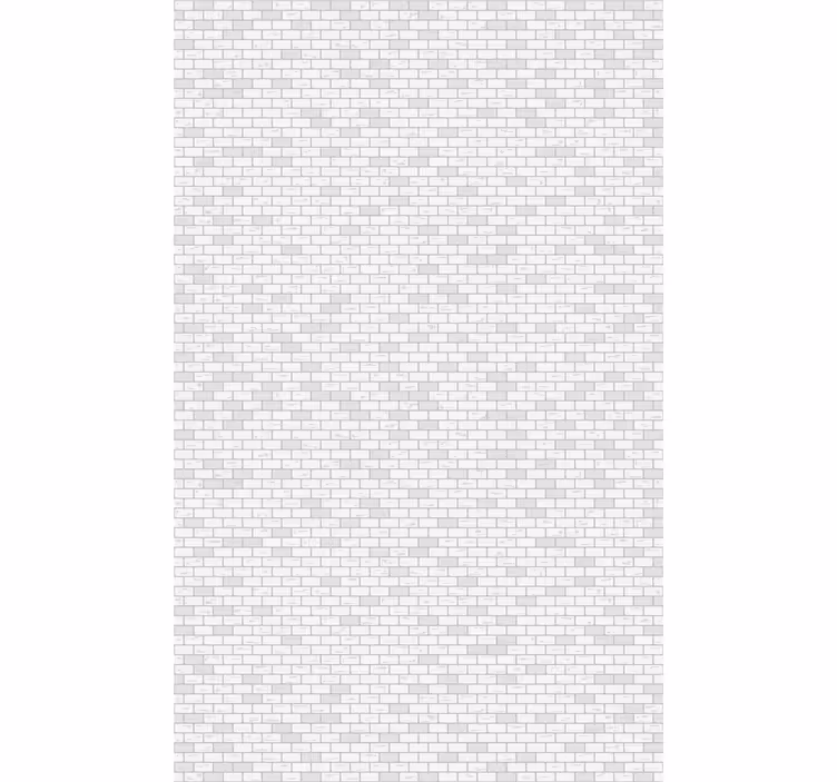 Kitchen roller blind elegant brick pattern - TenStickers