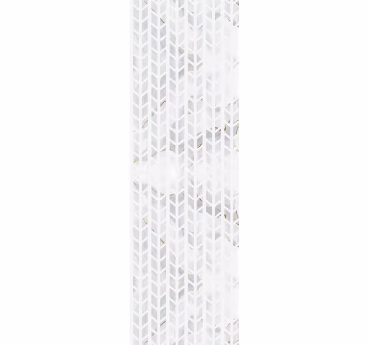 Dining room roller blind in small gold marble tiles - TenStickers