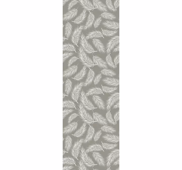 Dining room roller blind in tropical beige pattern - TenStickers