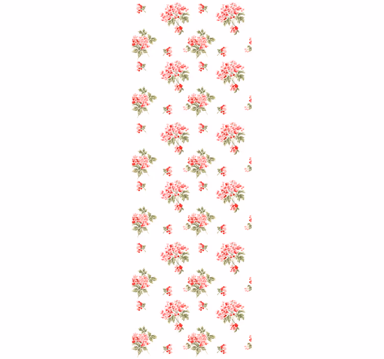 Dining room roller blind minimalist shabby chic design - TenStickers