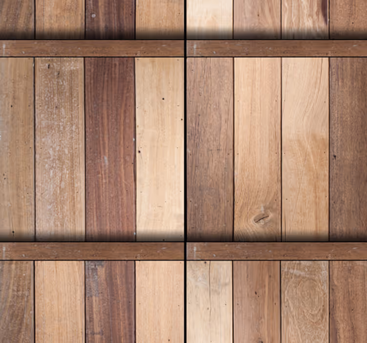 Brown relaxation dining room roller blind - TenStickers