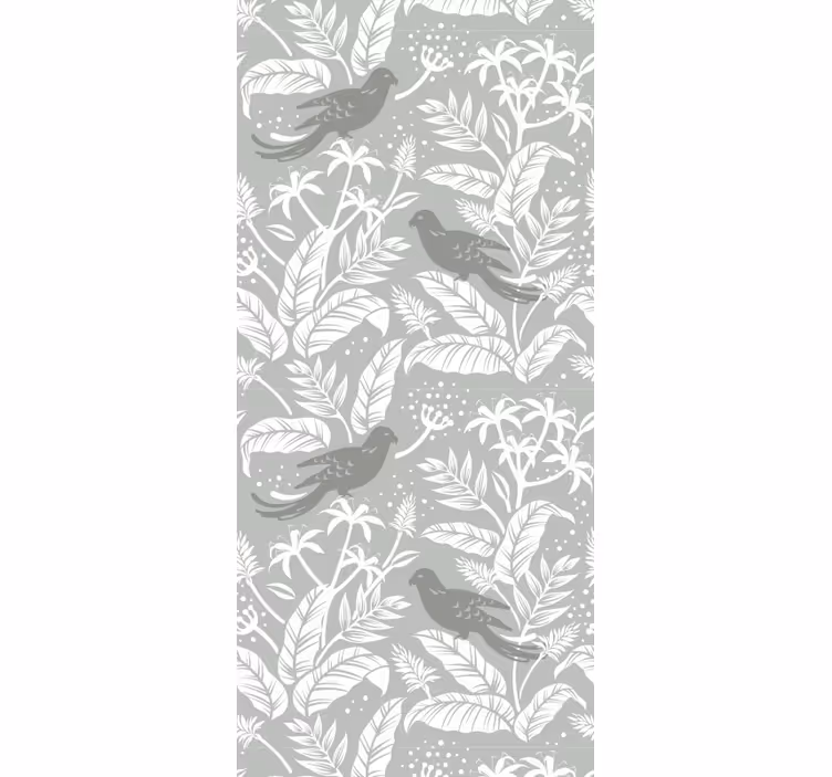 Kids roller blind bird friends design - TenStickers