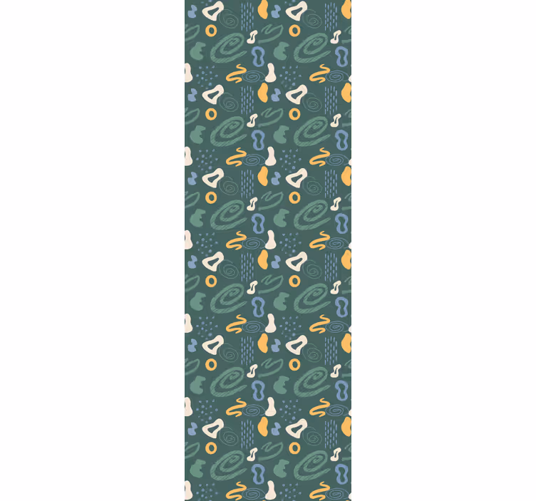 Kids roller blind abstract minimalist designs - TenStickers