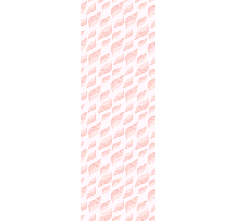 Kids roller blind trendy pink seashell pattern - TenStickers