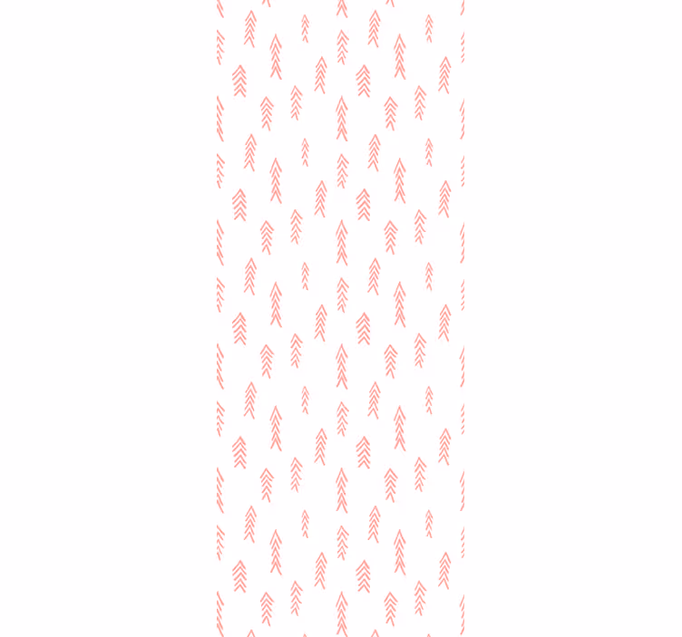 Kids roller blind pink arrows on white background - TenStickers