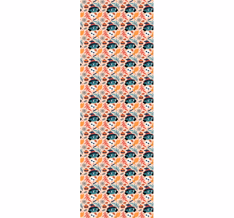 Kids roller blind halloween witch magic pattern - TenStickers