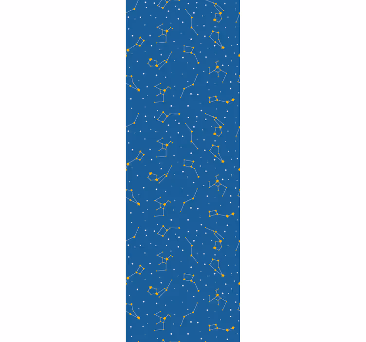 Kids roller blind constellations in the sky - TenStickers