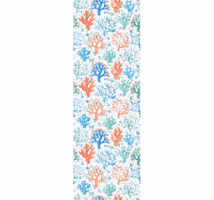 Kids roller blind seaweed splash - TenStickers