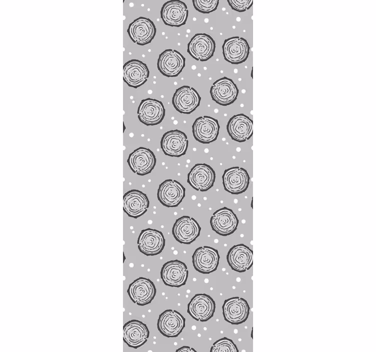 Kids roller blind nordic style mountain design - TenStickers