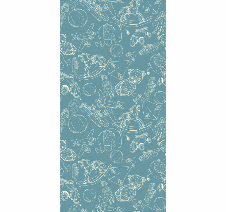Kids roller blind baby elephants design - TenStickers