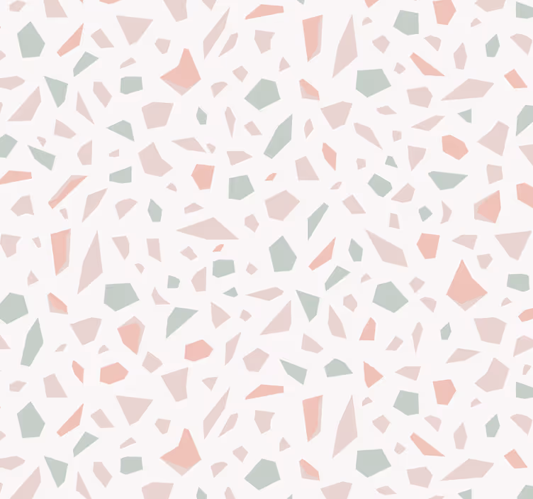Kids roller blind kids nordic terrazzo - TenStickers