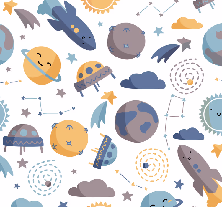 Kids roller blind joyful haven - TenStickers