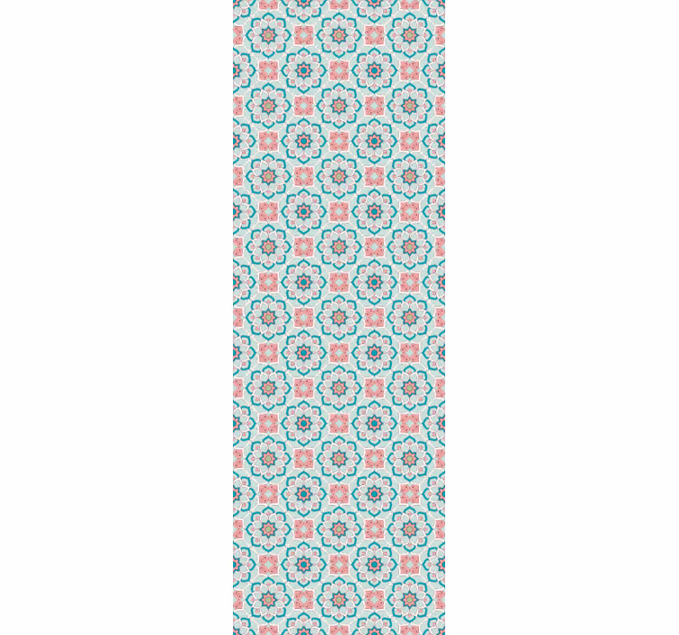 Office roller blind in vintage charm style - TenStickers