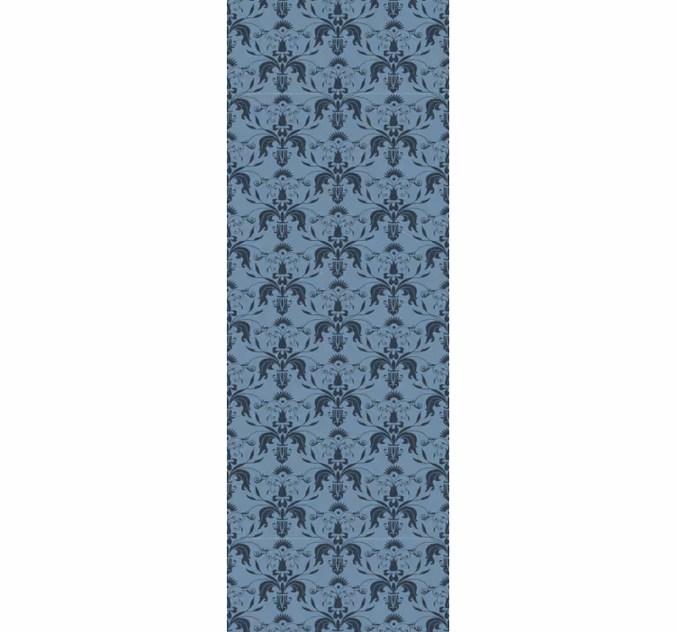 Office roller blind in floral patterns - TenStickers