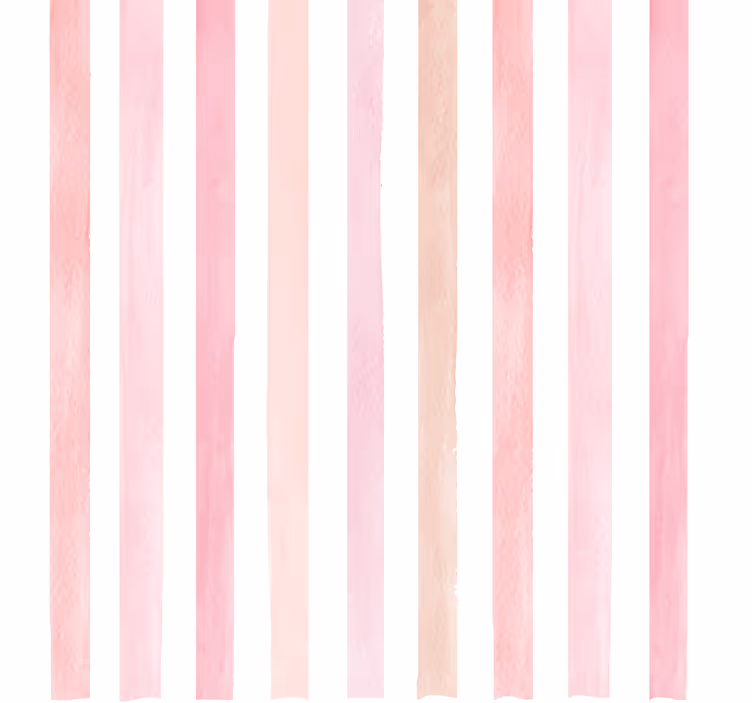Office roller blind in watercolor pink stripes - TenStickers
