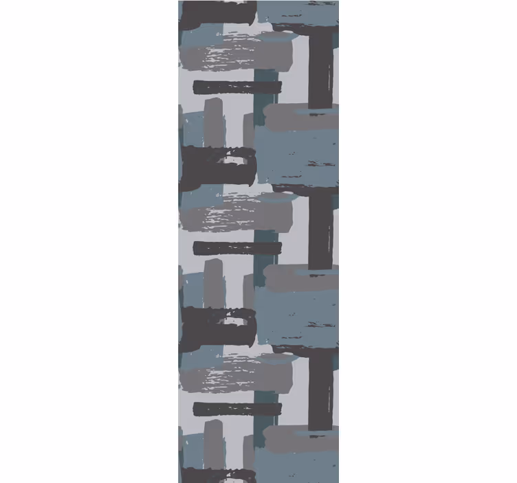Teenage roller blind in pastel painted blocks - TenStickers