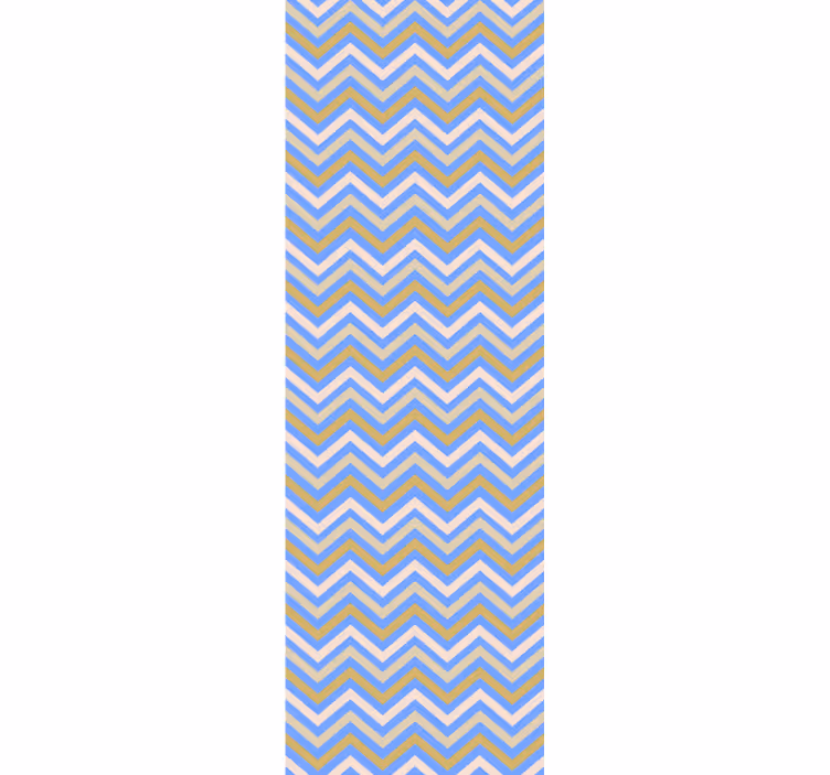 Teenage roller blind in seamless zigzag colors - TenStickers