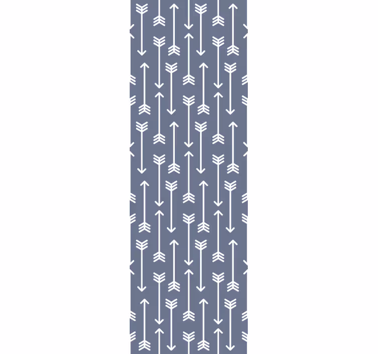 Modern roller blind with minimalistic arrow stripes - TenStickers