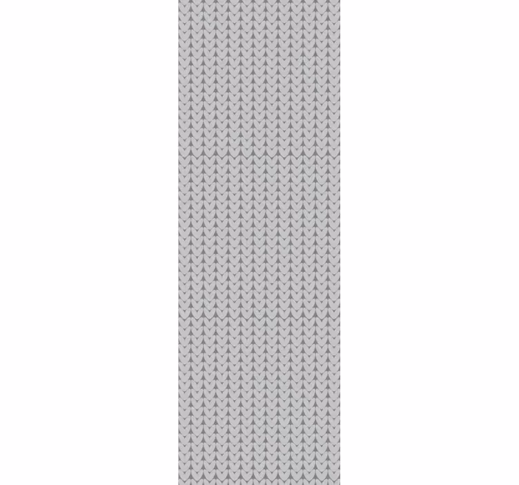 Modern roller blind minimalistic grey stripe pattern - TenStickers