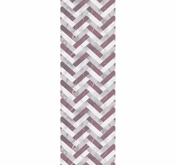 Modern roller blind mid-century pattern design - TenStickers