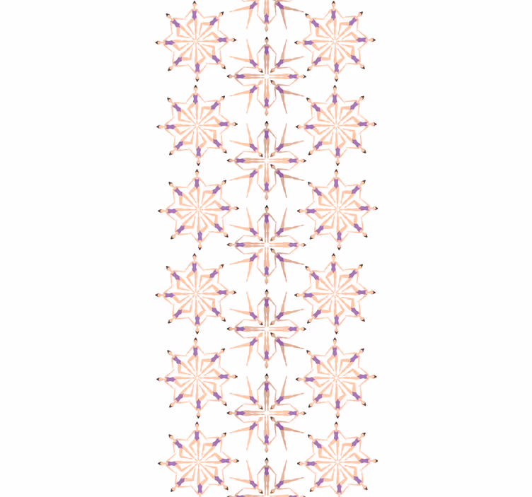 Modern roller blind with synchronized swimming design - TenStickers