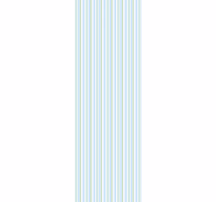 Modern roller blind with pastel striped pattern - TenStickers