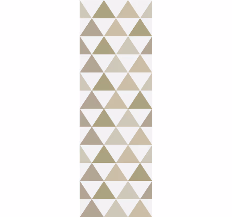 Modern roller blind in varying shades of beige - TenStickers