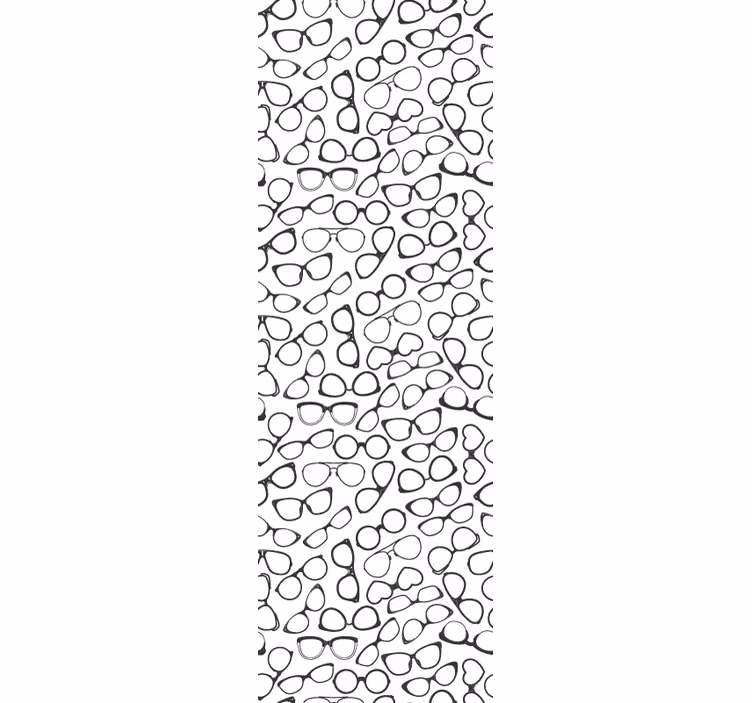 Modern roller blind fashionable sunglasses pattern - TenStickers