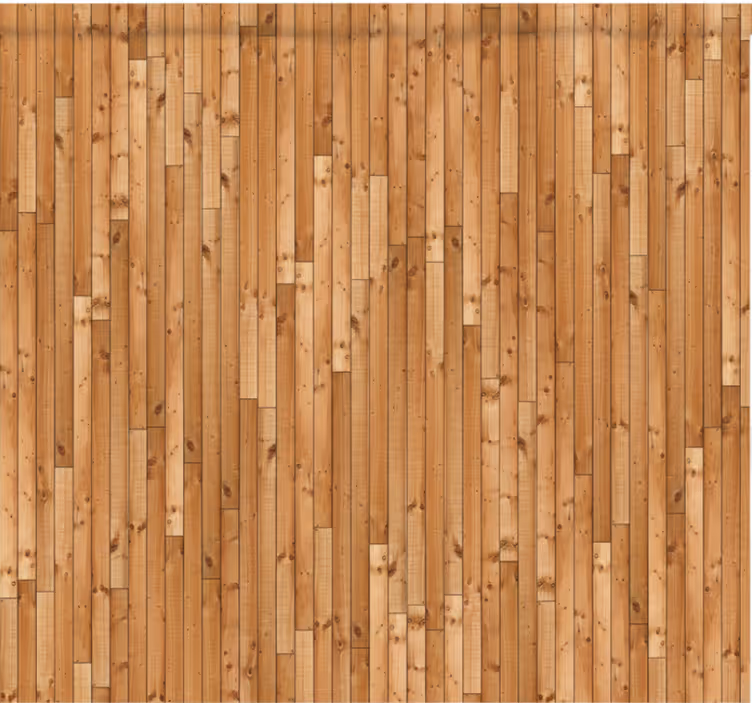 Textured roller blind vintage vertical pine planks - TenStickers