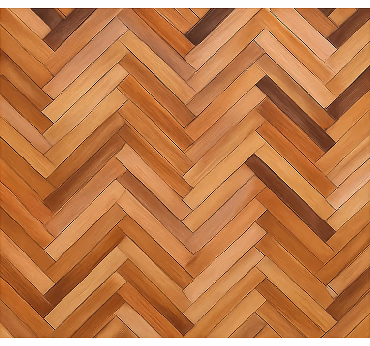 Textured roller blind classic oak herringbone - TenStickers