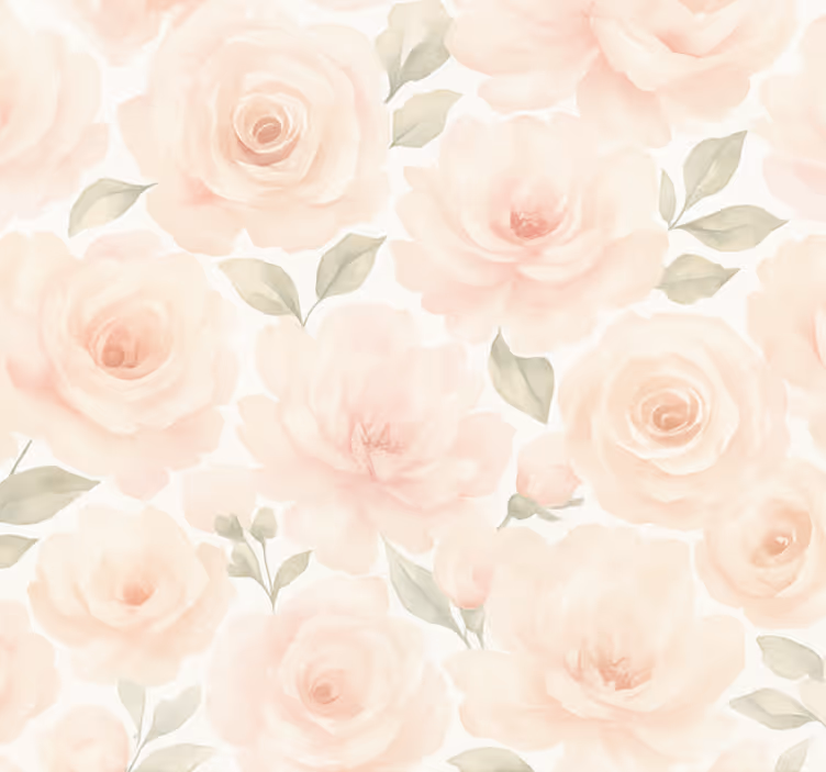Pink roller blind pink peony vintage design - TenStickers