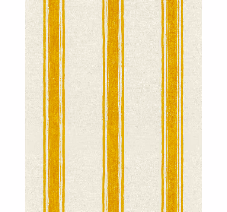 Yellow roller blind with vertical yellow lines - TenStickers