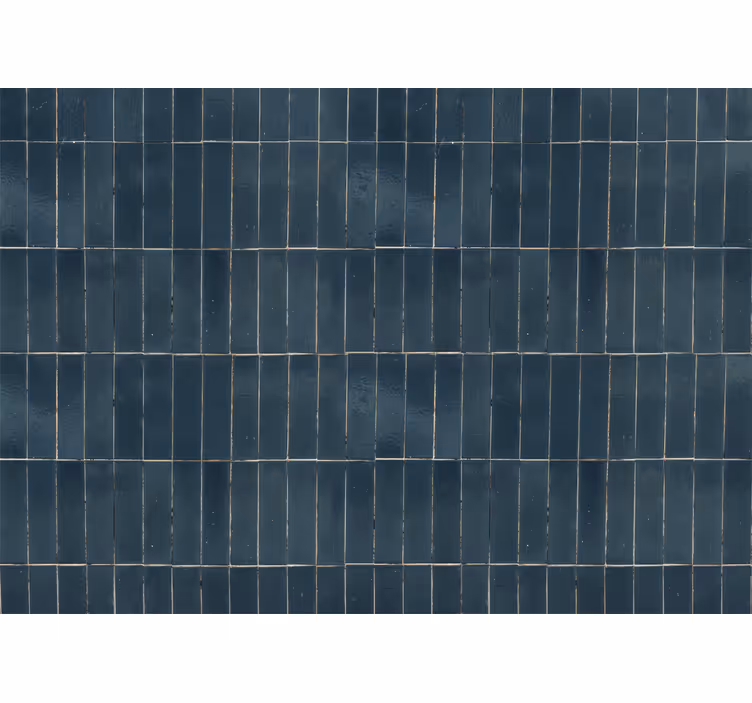 Grey roller blind with grey tiles design - TenStickers