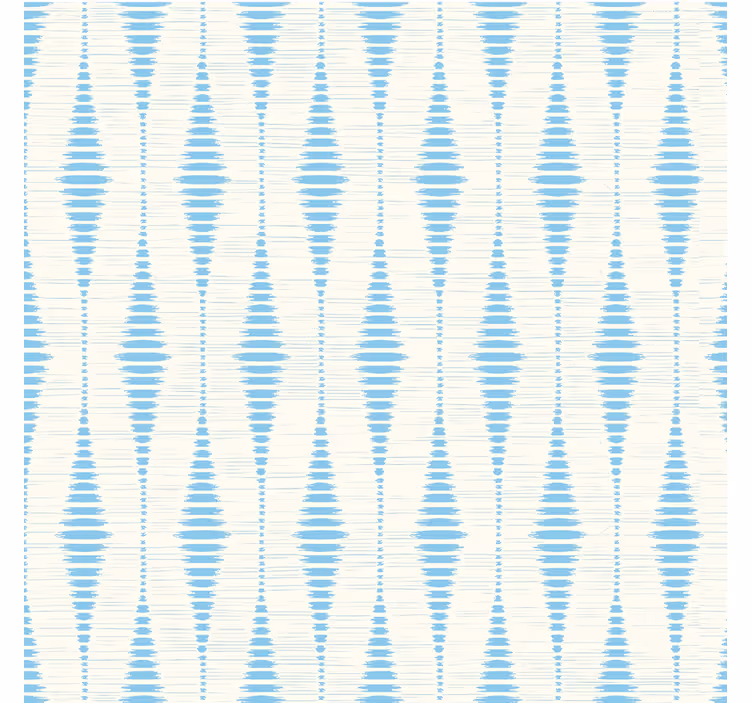 Blue roller blind light blue rabaul ikat - TenStickers