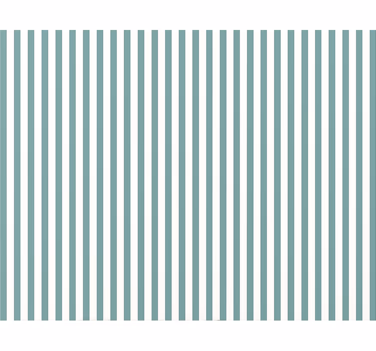 Blue roller blind in teal pinstripe pattern - TenStickers