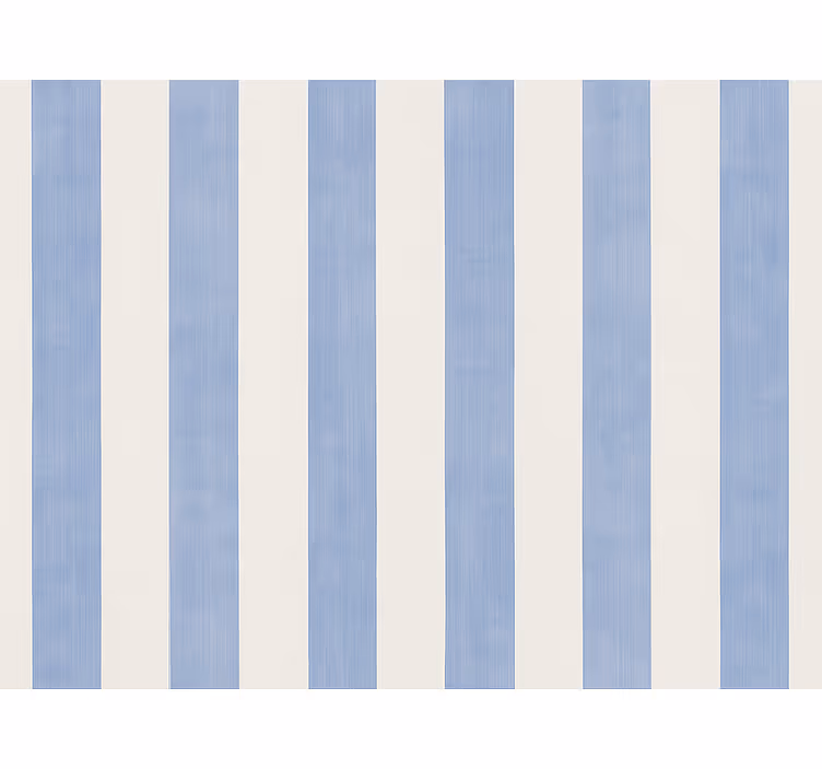 Blue roller blind with blue and white stripes - TenStickers