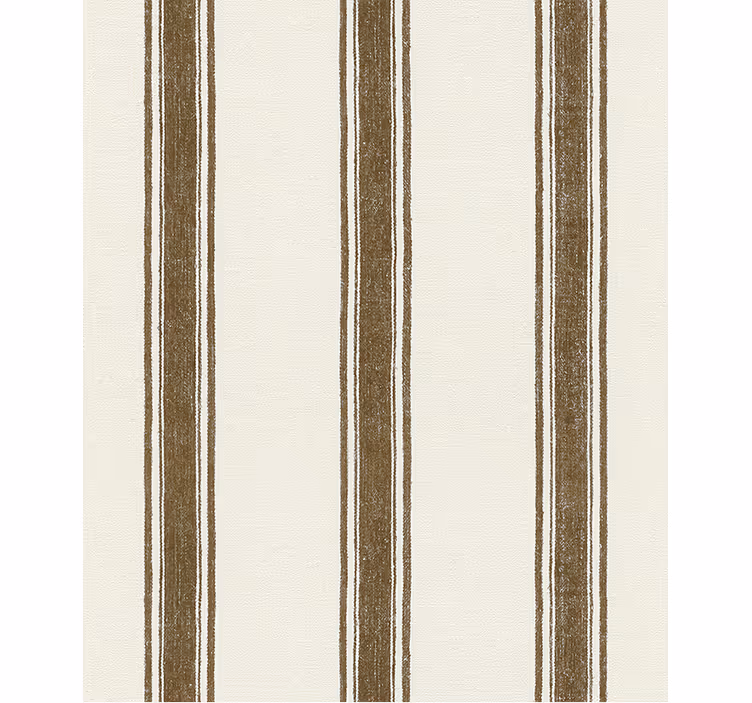 Modern roller blind in mocha vertical lines - TenStickers